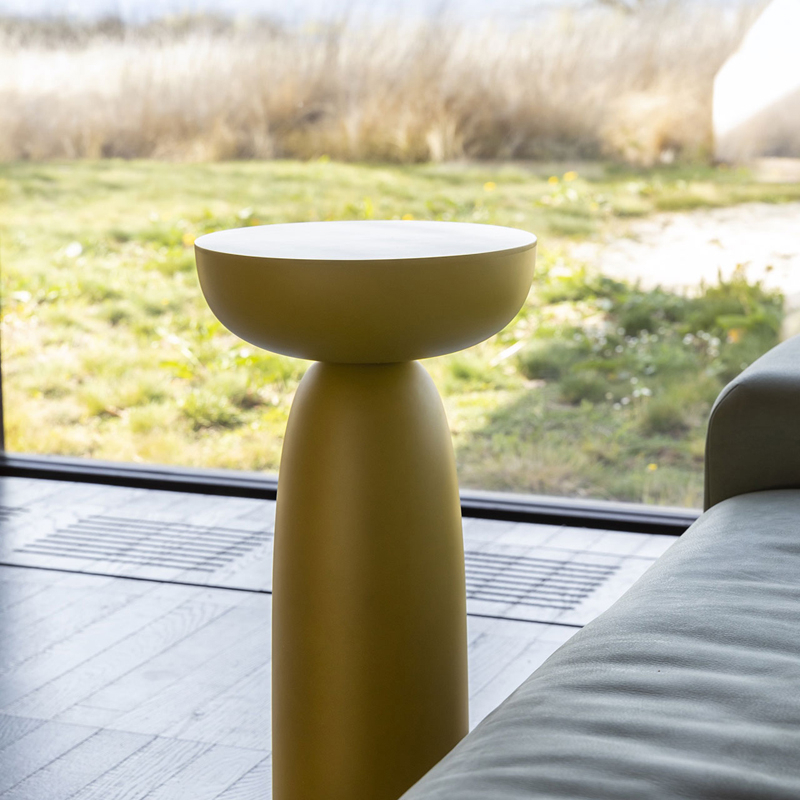 Table d'appoint guéridon OLO COLOURS Ø 30 Brun cuivré MOGG