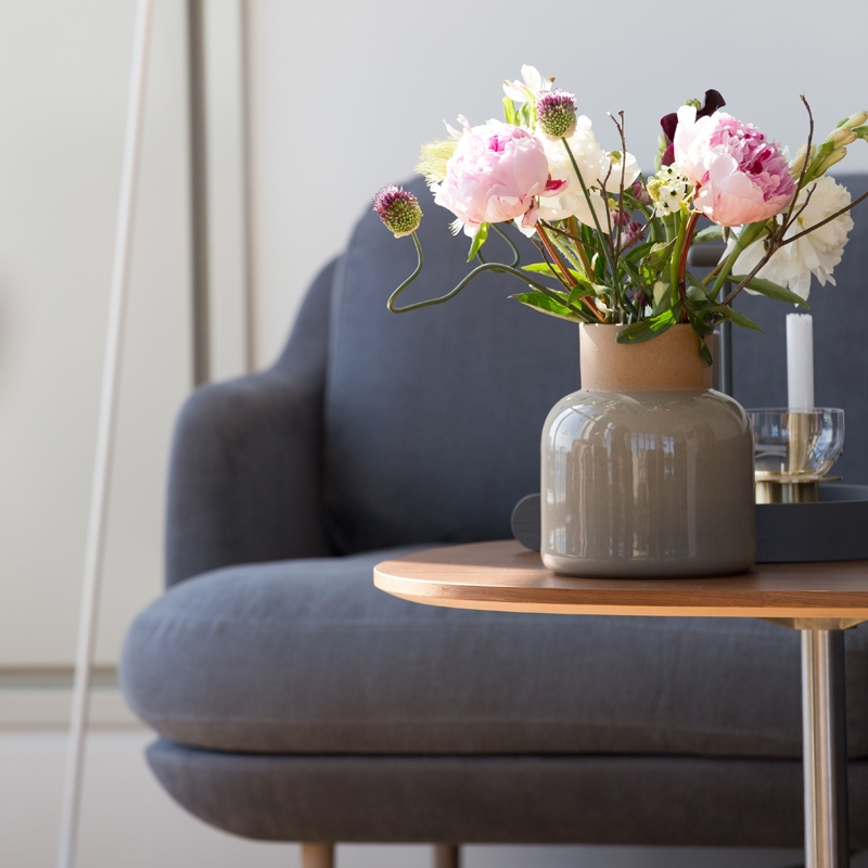 Canapé LUNE 3 places Blueberry FRITZ HANSEN
