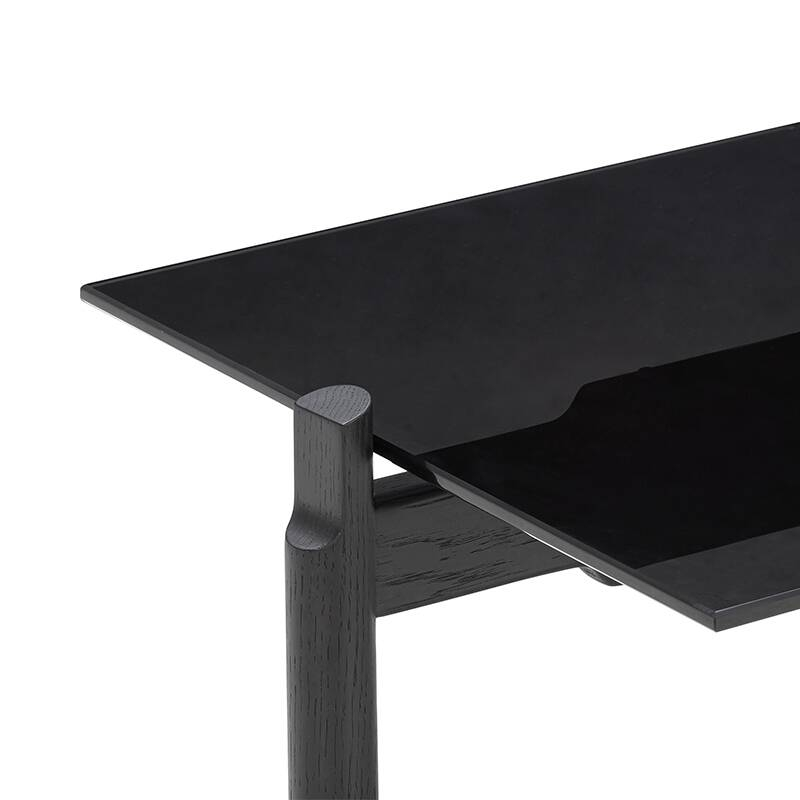 Table basse NOTCH 100x55 Noir WENDELBO