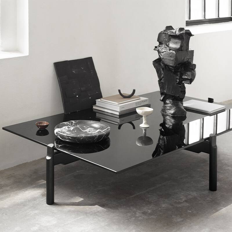 Table basse NOTCH 100x55 Noir WENDELBO
