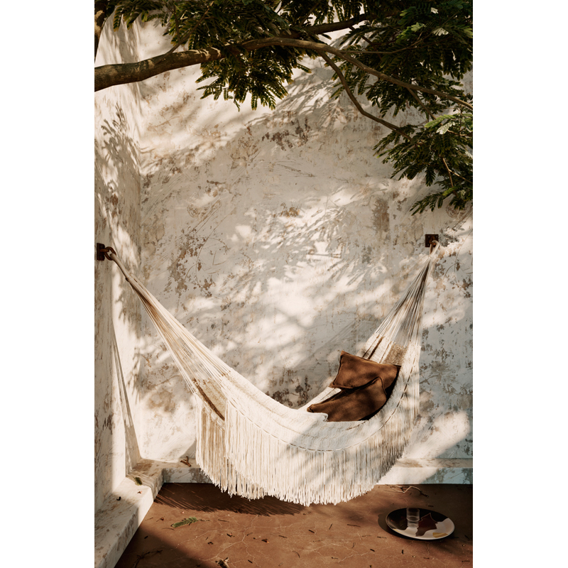 Bain de soleil, chaise longue et hamac Hamac PATH Sable FERM LIVING