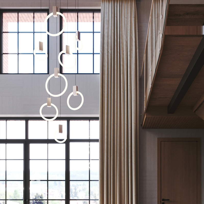 Suspension HALO 8 Laiton MATTHEW MCCORMICK