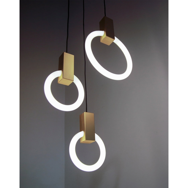 Suspension HALO 8 Laiton MATTHEW MCCORMICK