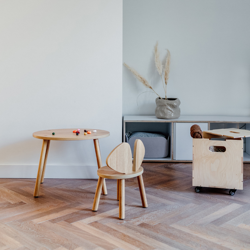 Siège enfant Chaise enfant MOUSE 2 à 5 ans Noir NOFRED