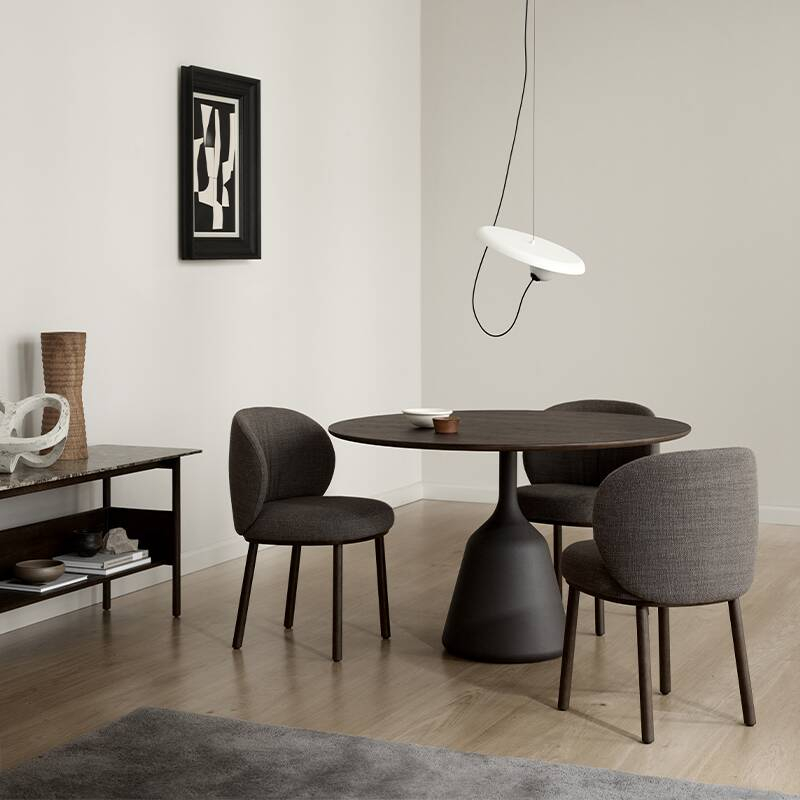 Chaise OVATA DINING Bosa 12/ chêne noir WENDELBO