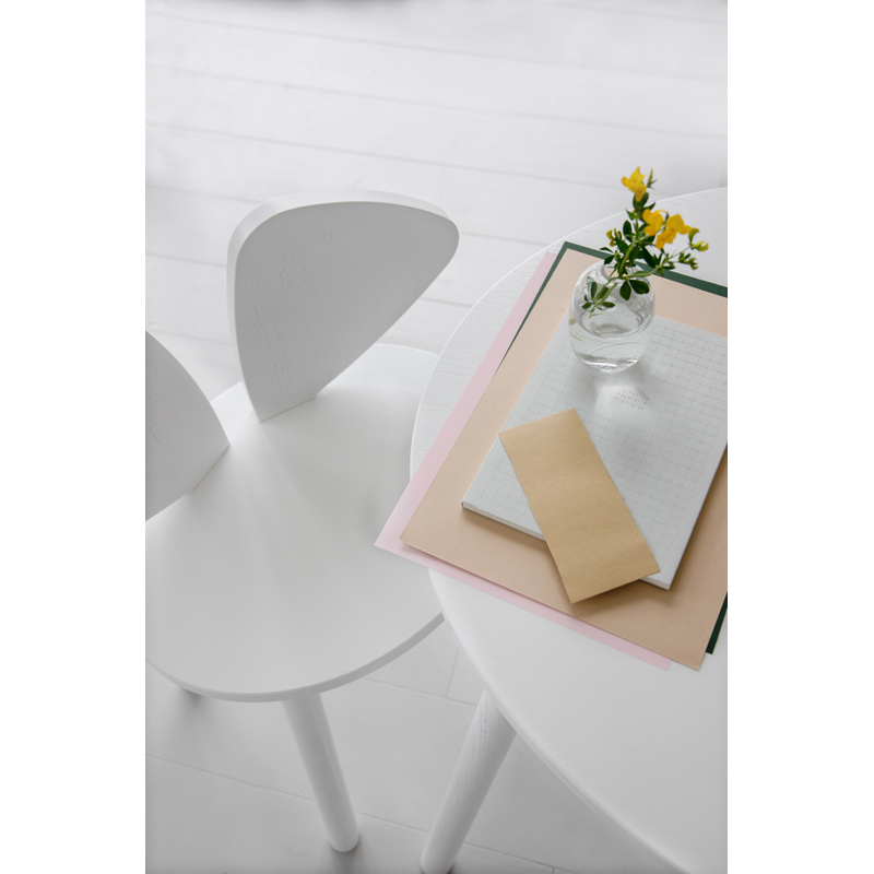 Siège enfant Chaise enfant MOUSE 6 à 10 ans Blanc NOFRED