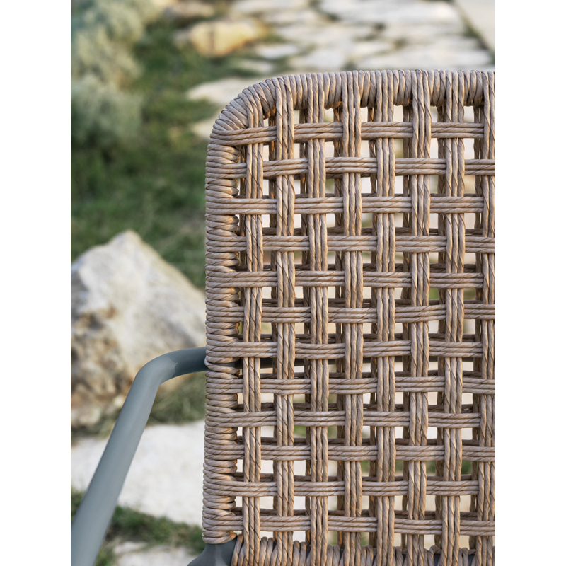Chaise extérieur Chaise STRAW 23 Naturel GERVASONI