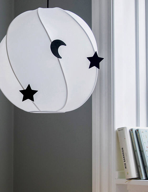 Luminaire enfant Suspension TWIRLY Blanc NOFRED