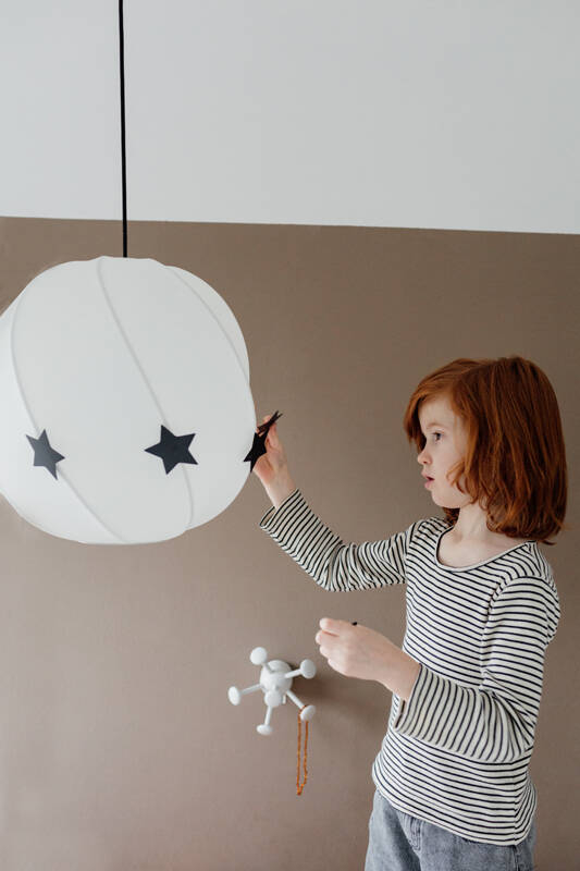Luminaire enfant Suspension TWIRLY Blanc NOFRED