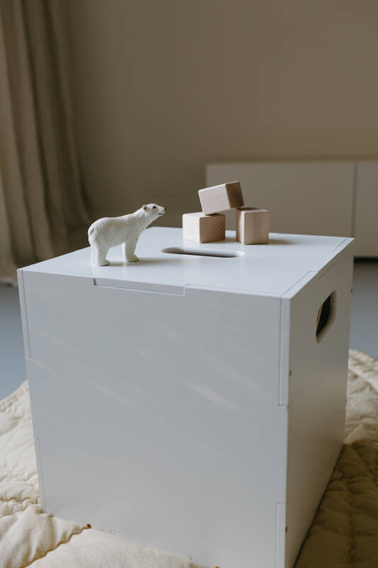 Rangement enfant Rangement CUBE Blanc NOFRED