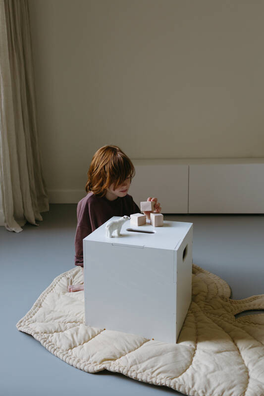 Rangement enfant Rangement CUBE Blanc NOFRED