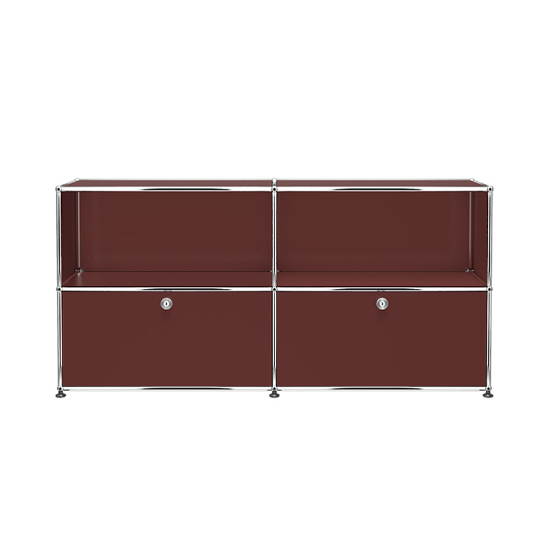 Meuble de rangement USM HALLER C2 Marron USM USM HALLER