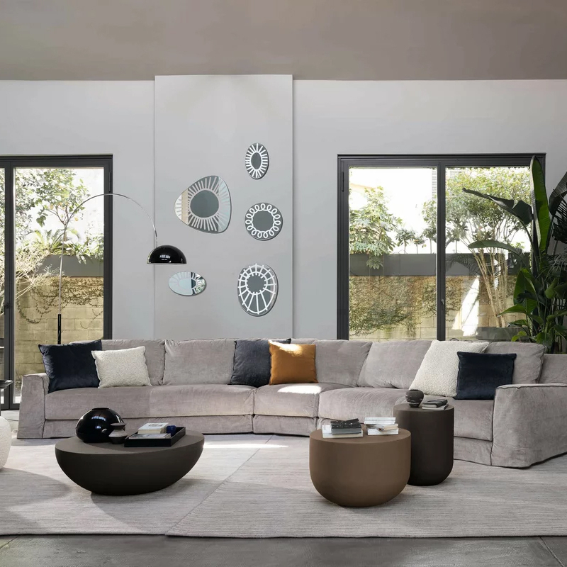Miroir Miroir BRICK 99 Blanc GERVASONI