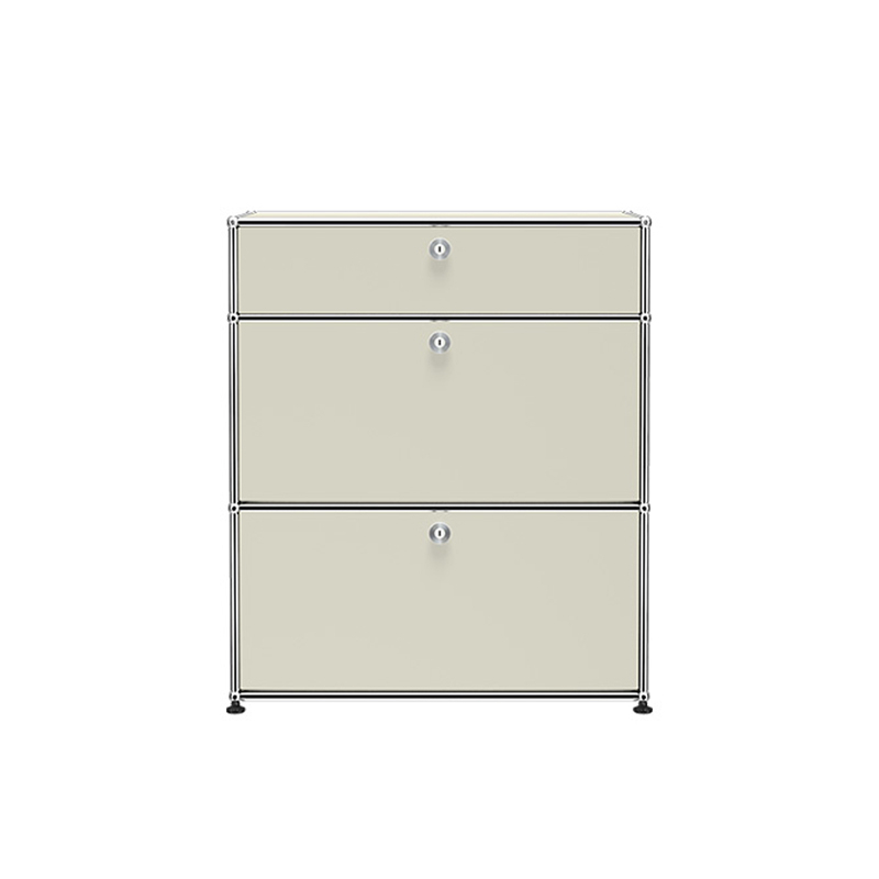 Meuble de rangement USM HALLER M25 Gris clair USM HALLER