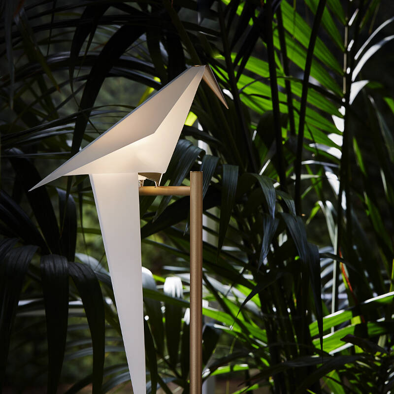 Lampadaire PERCH Lampadaire Blanc MOOOI