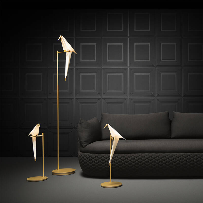 Lampadaire PERCH Lampadaire Blanc MOOOI