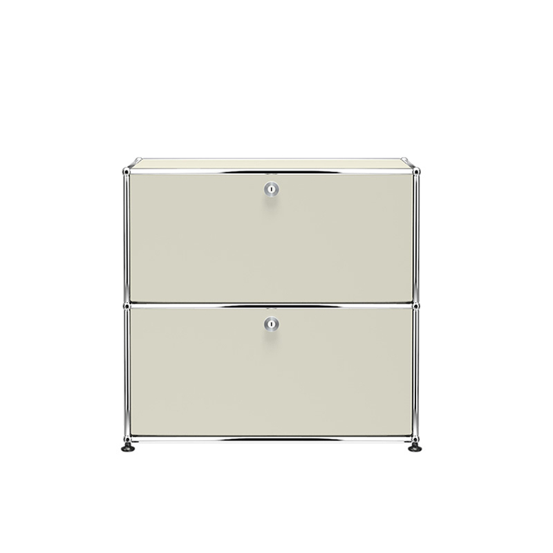 Meuble de rangement USM HALLER S2 Gris clair USM HALLER