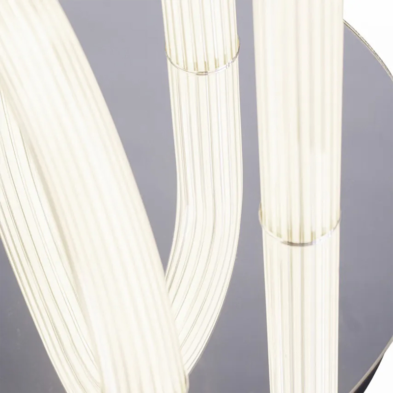 Lampe à poser OORT Blanc/ miroir FONTANA ARTE