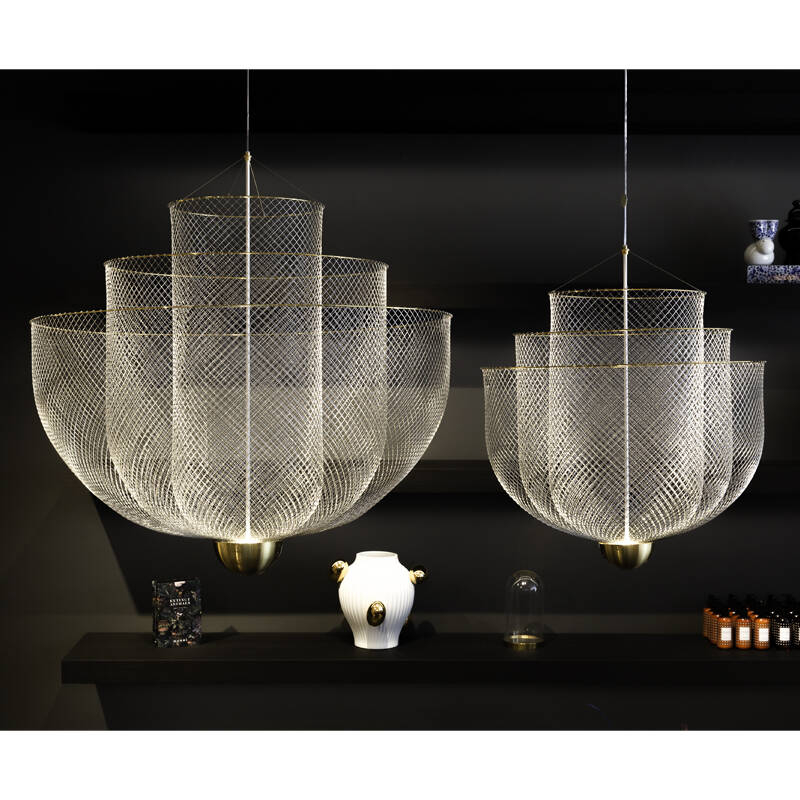 Suspension MESHMATICS Ø 58 Laiton MOOOI