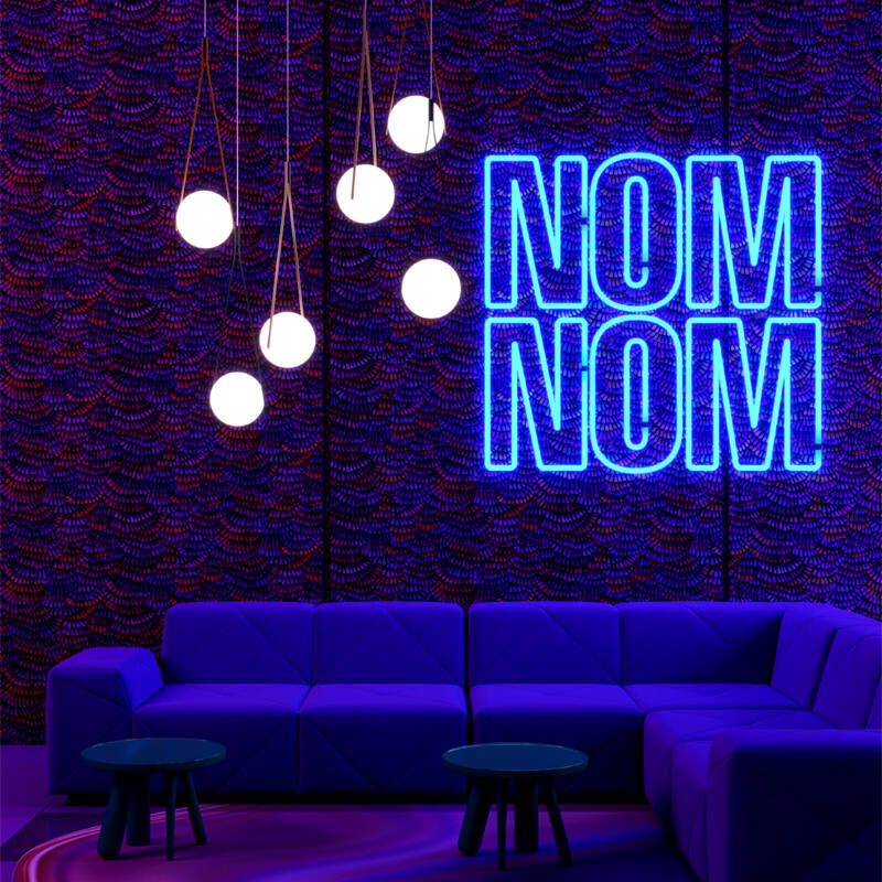 Suspension NOM NOM Noir MOOOI