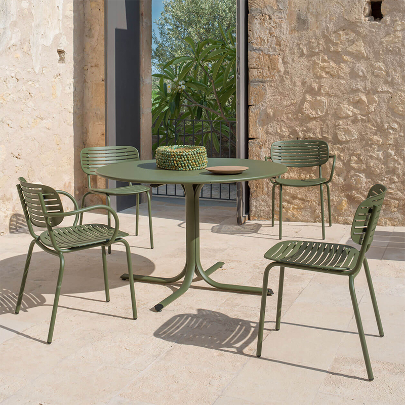 Chaise extérieur MOM Gris Vert EMU