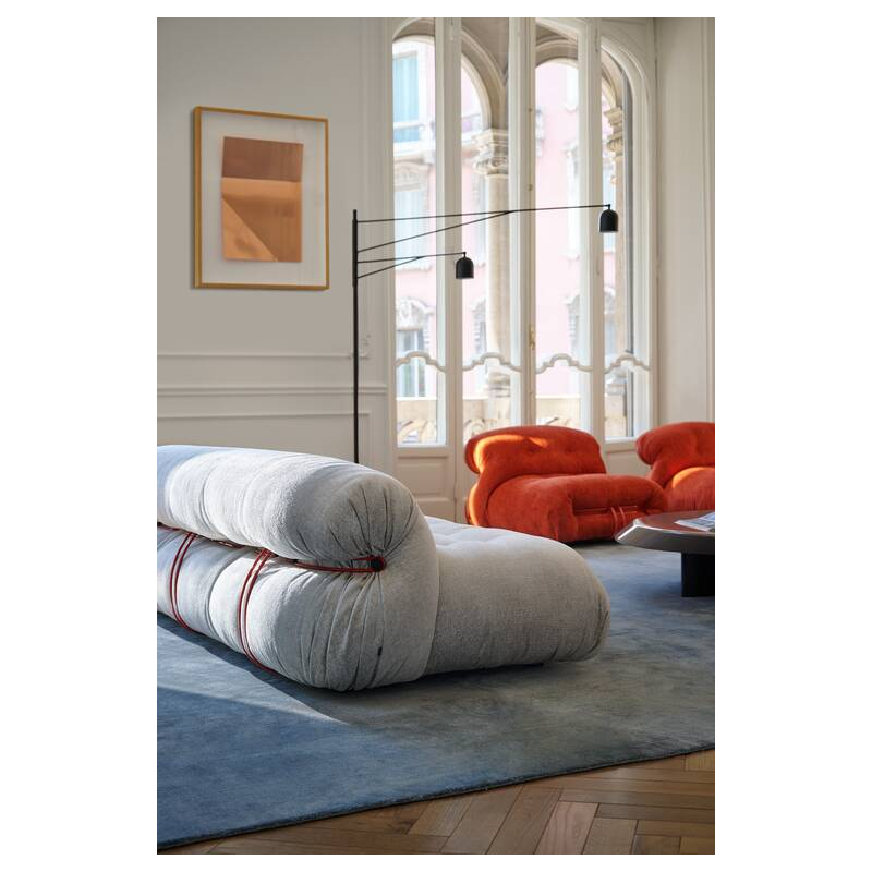 Canapé SORIANA 2 places Look Corda / Blanc brillant CASSINA