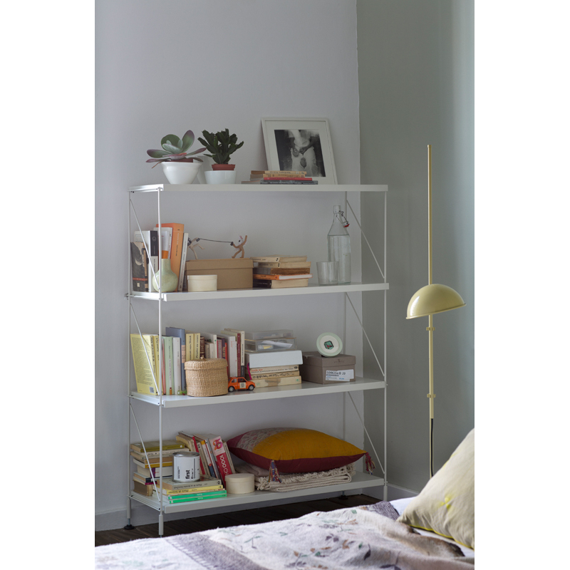 Etagère TRIA PACK sur pieds Blanc MOBLES 114