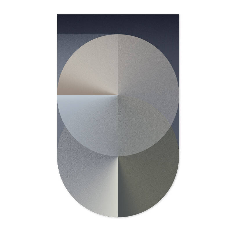Tapis COLOUR DIAL Arc Indigo MOOOI