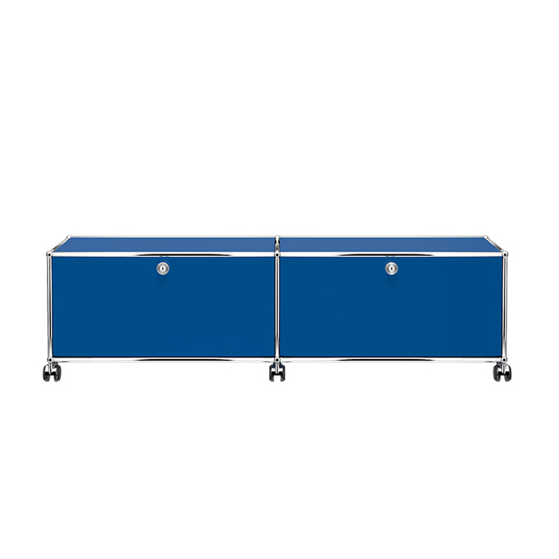 Meuble de rangement USM HALLER M61 Bleu gentiane USM HALLER