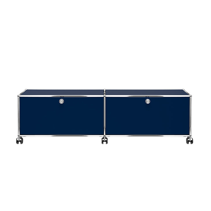 Meuble de rangement USM HALLER M61 Bleu acier USM HALLER