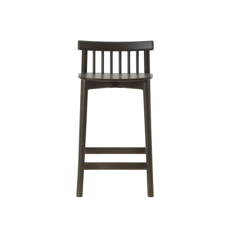 Tabouret haut PIND H 65 Frêne teinté marron Normann Copenhagen