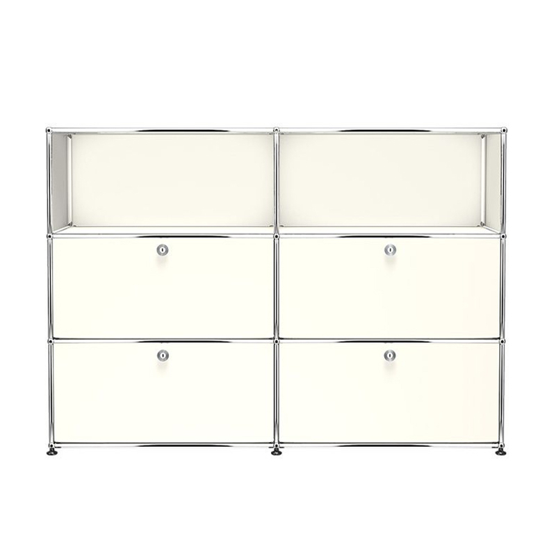 Meuble de rangement USM HALLER M64 Blanc pur USM HALLER