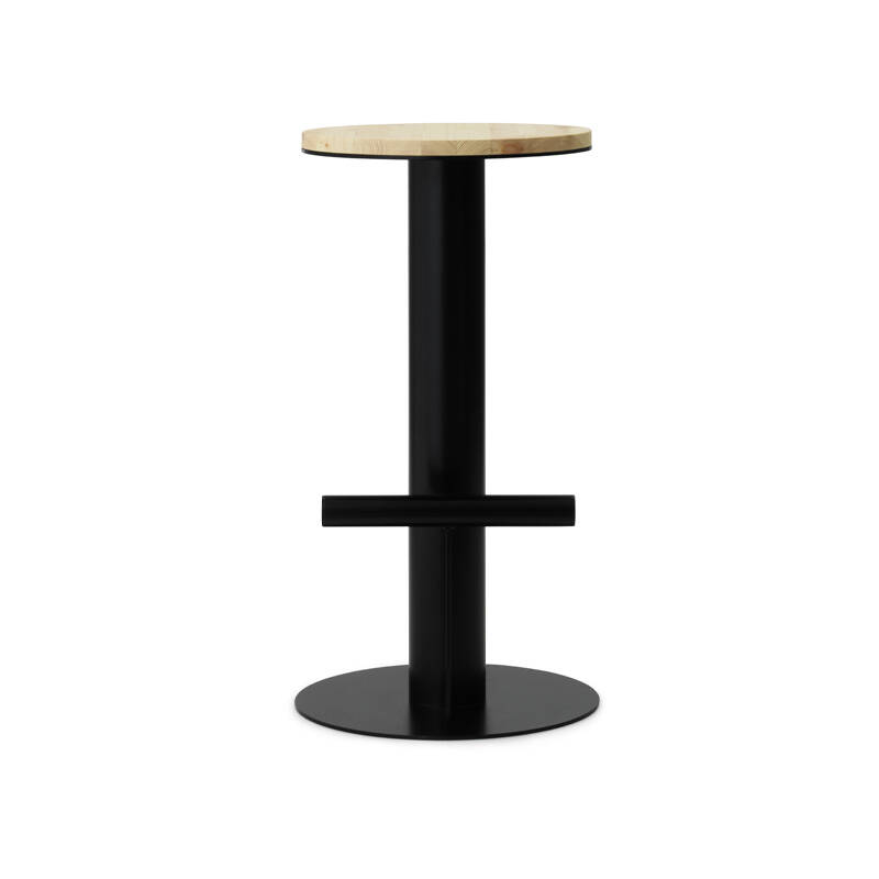 Tabouret haut POLE H 75 Noir Normann Copenhagen