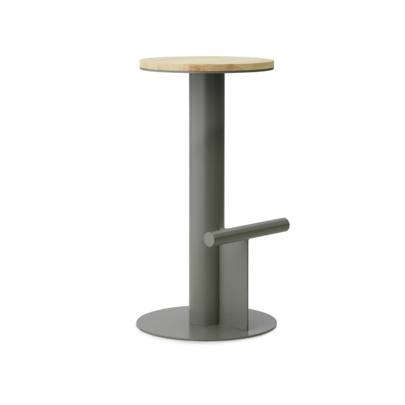 Tabouret haut POLE H 75 Gris Normann Copenhagen