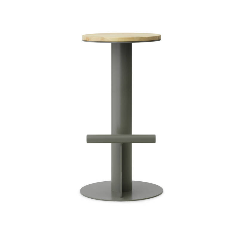Tabouret haut POLE H 75 Gris Normann Copenhagen
