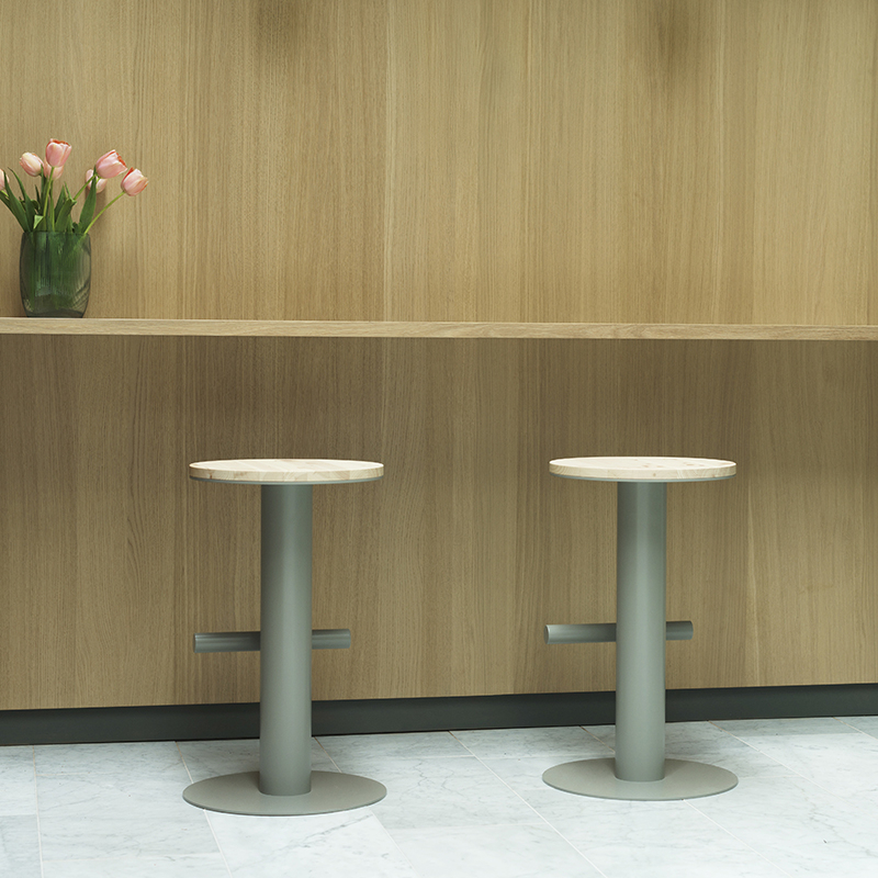 Tabouret haut POLE H 75 Gris Normann Copenhagen