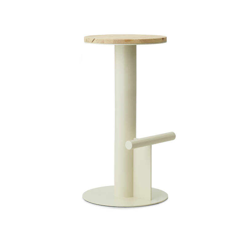 Tabouret haut POLE H 75 Sable Normann Copenhagen