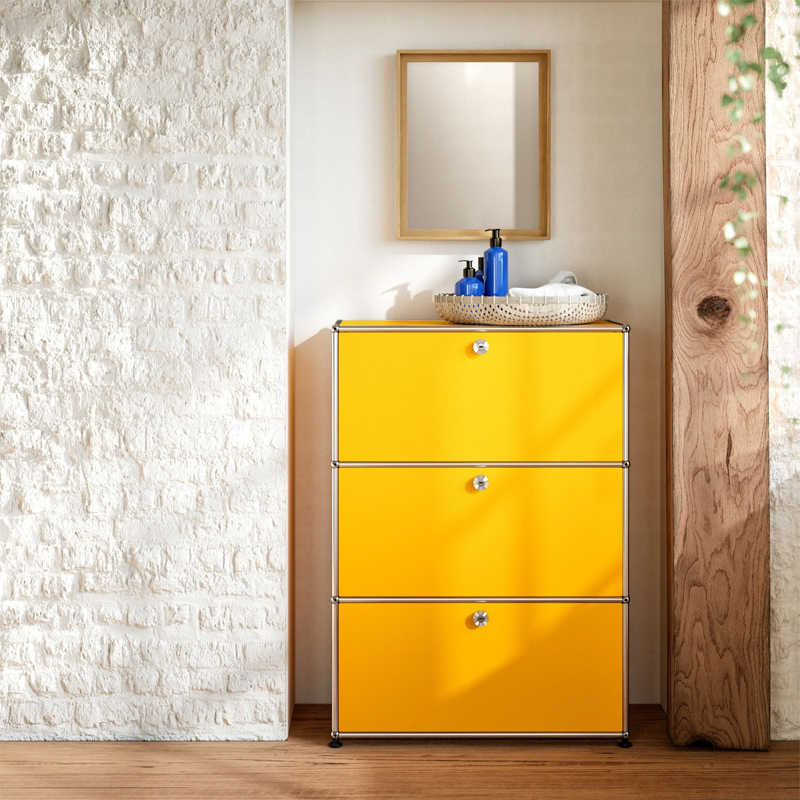 Meuble de rangement USM HALLER G1 Gris moyen USM HALLER