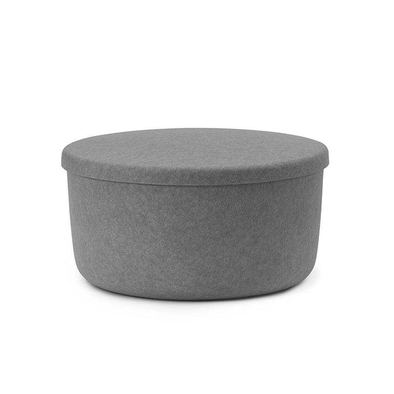 Pouf HIDE Large Gris Normann Copenhagen