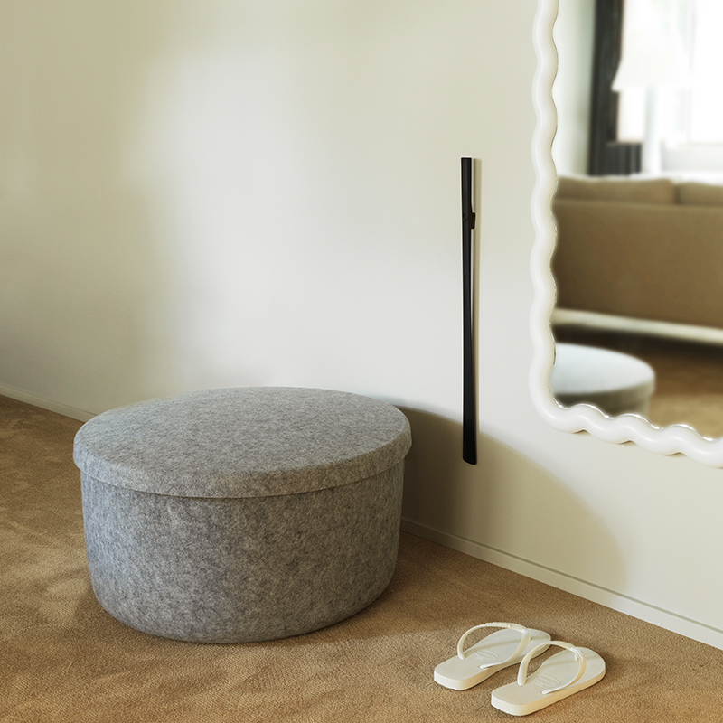 Pouf HIDE Large Gris Normann Copenhagen