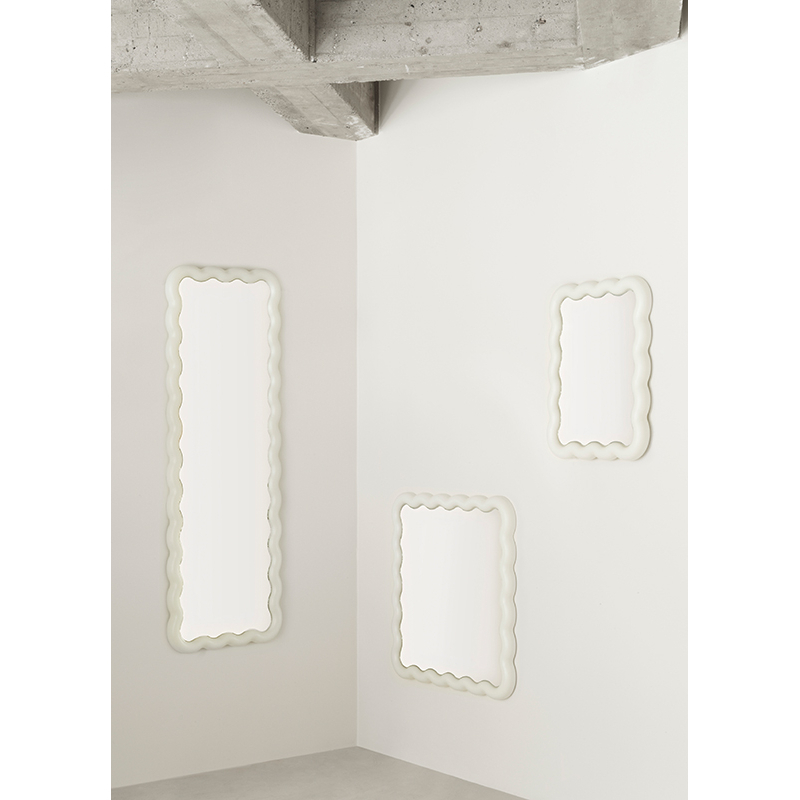 Miroir Miroir ILLU 80x80 Blanc Normann Copenhagen