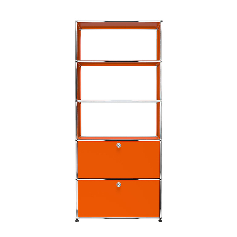 Etagère USM HALLER M24 Orange pur USM HALLER