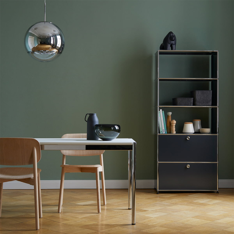 Etagère USM HALLER M24 Vert olive USM HALLER