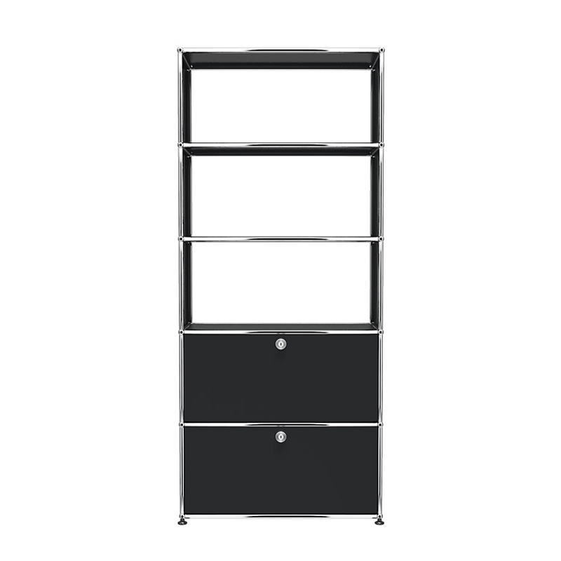 Etagère USM HALLER M24 Noir graphite USM HALLER