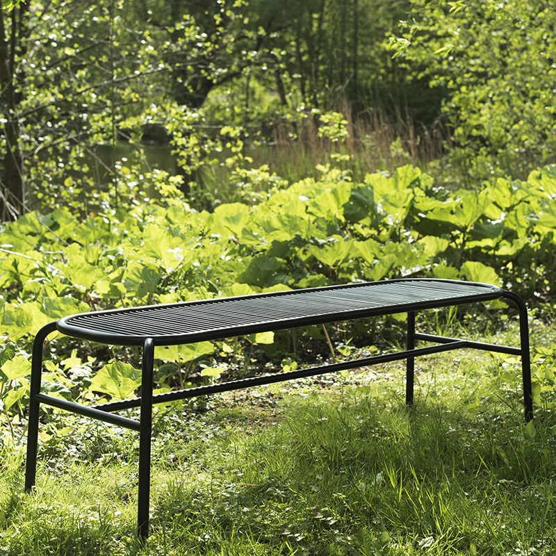 Banc extérieur Banc VIG Vert foncé Normann Copenhagen