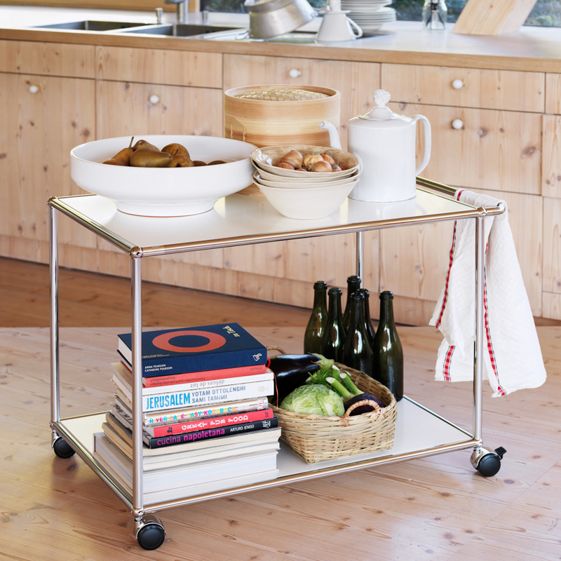 Desserte USM HALLER L Gris moyen  USM HALLER