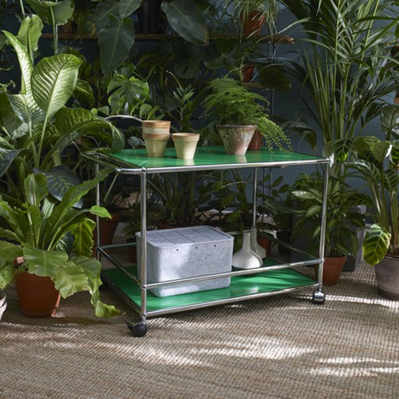 Desserte USM HALLER L Vert olive USM HALLER