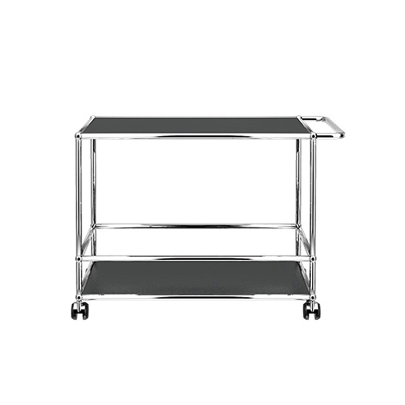 Desserte USM HALLER L Noir graphite USM HALLER
