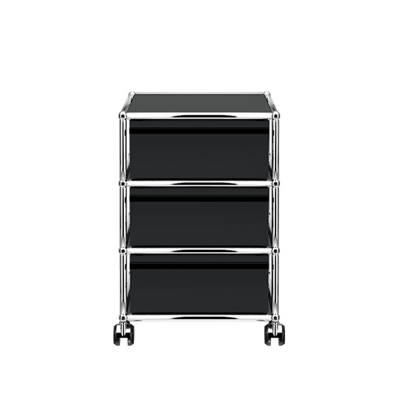 Meuble de rangement USM HALLER M26 Noir graphite USM HALLER