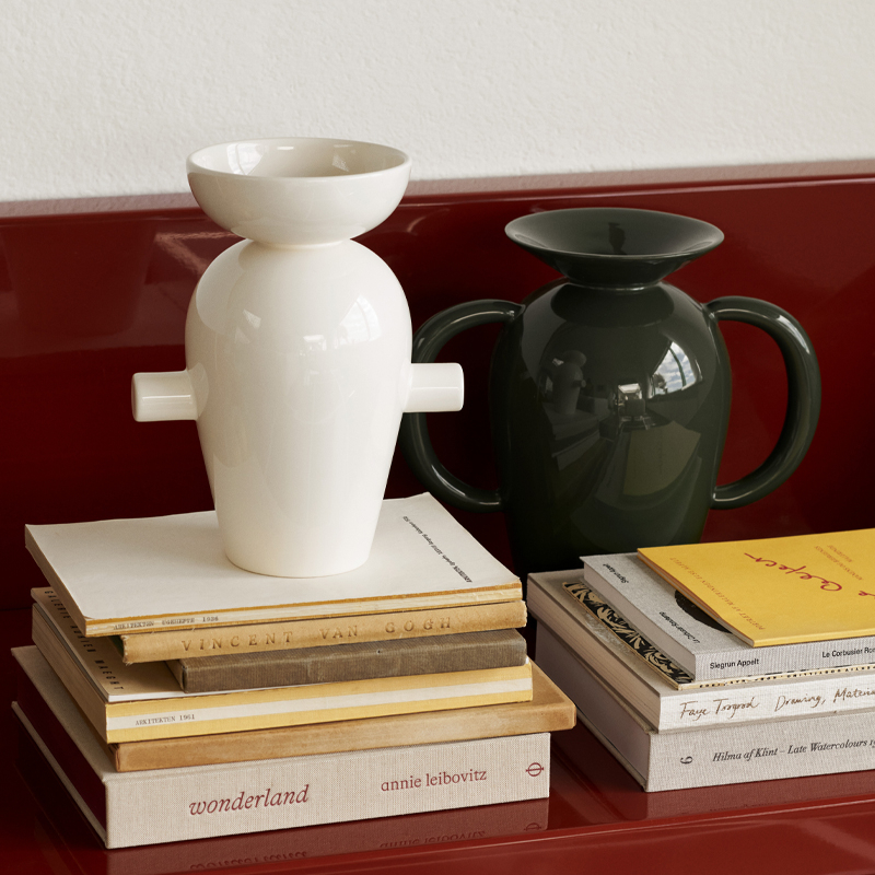 Vase Vase MOMENTO JH41 Vert émeraude AND TRADITION